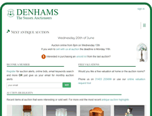 Tablet Screenshot of denhams.com